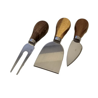 Ostknivar Knivset Acacia 3-pack 12 cm