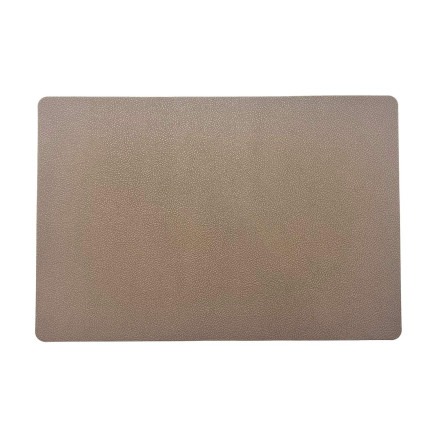 Underlägg Läderlook Brun/Svart