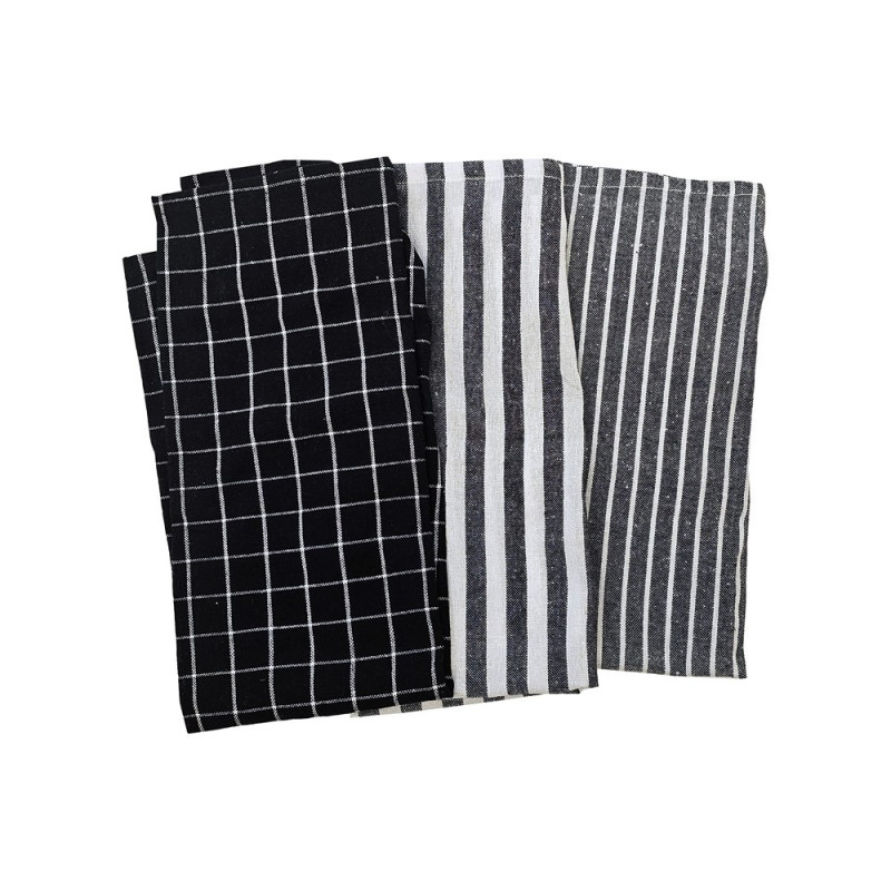 Kökshandduk Svart 50x70 cm Kökshandduk Svart 50x70 cm