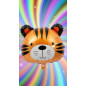 Ballong Tiger Folie 45 cm Ballong Tiger Folie 45 cm
