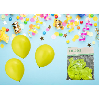 Ballong Grön 10-pack Latex