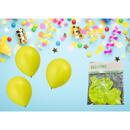 Ballong Grön 10-pack Latex