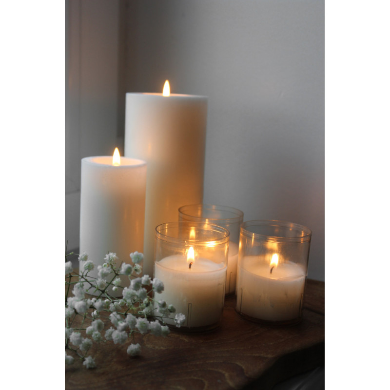 Majas Cottage Värmeljus i plasthållare Majas Cottage Värmeljus i plasthållare