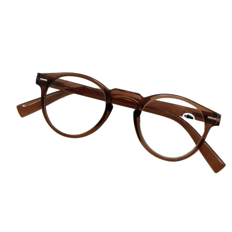 DUGA Läsglasögon 2,00 Brun