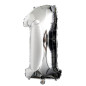 Ballong Siffror 75cm silver