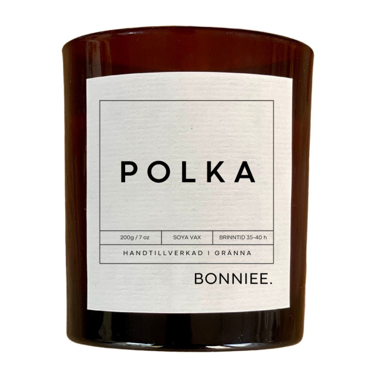 Bonniee Doftljus Polka 200 gram