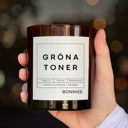 Bonniee Doftljus Gröna Toner 200 gram