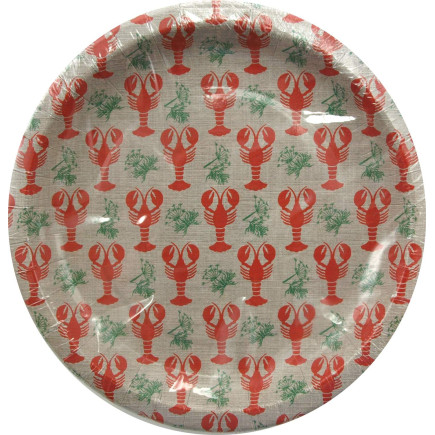 Papptallrik kräftskiva 8-pack