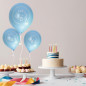Ballong Baby Boy Blå 8-pack Latex