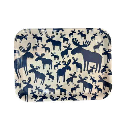 Bricka Älg 43x32 cm