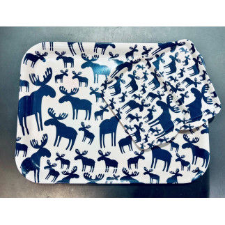 Bricka Älg 43x32 cm