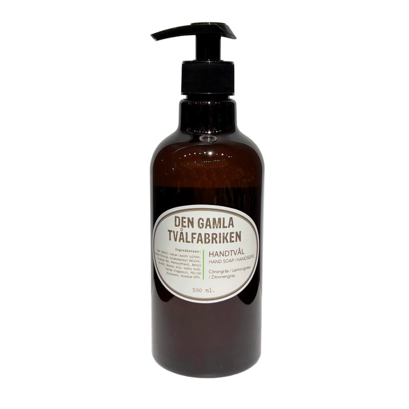 Tvål med pump citrongräs lemongrass 500 ml