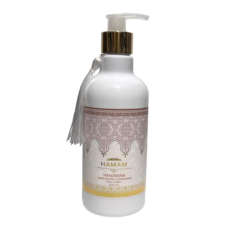 Handlotion med pumpflaska Clean Cotton 500 ml