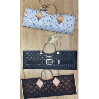 Presentpåse Vin Blommor 35x12x9 cm