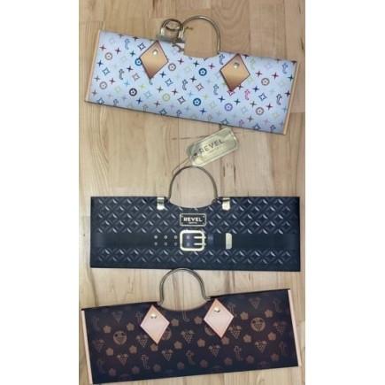 Presentpåse Vin Blommor 35x12x9 cm