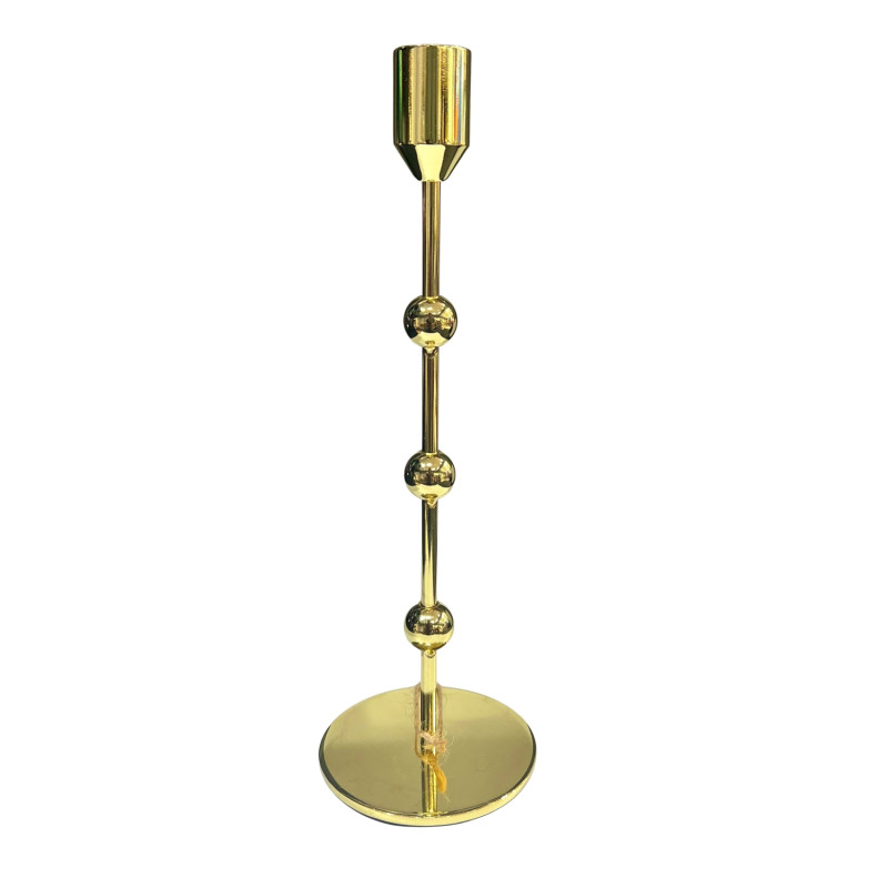 Ljusstake Guld 24 cm