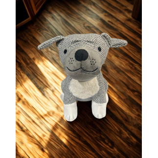 Dörrstopp Dekoration Hund Brun 27 cm