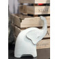 Elefant Vit 20 cm