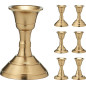 Ljusstake Metall Guld 8 cm Ljusstake Metall Guld 8 cm