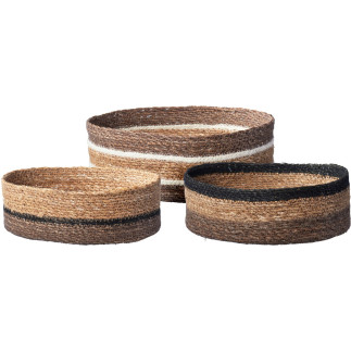 Korgset 3-set Ovala Brödkorg Förvaring