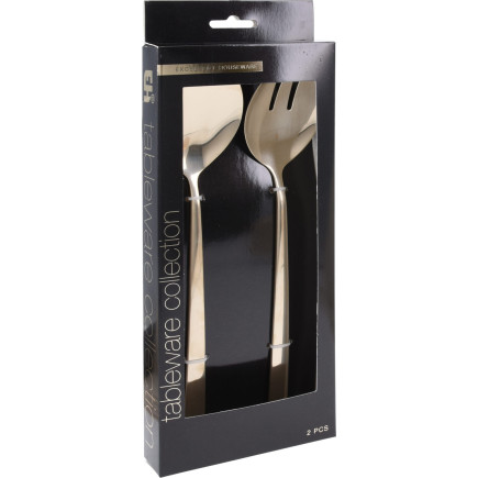 Salladsbestick Rostfritt Presentförpackning