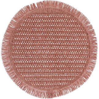 Underlägg Runt Grön Fransar 38 cm 