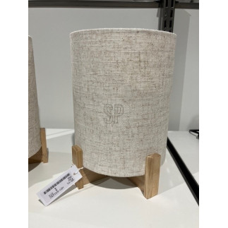 Bordslampa Lampa Trä/Textil 24 cm