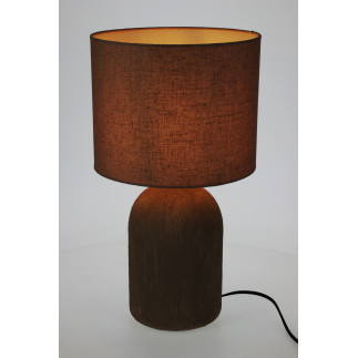 Bordslampa Lampa Keramik Brun