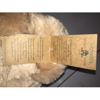 Nalle 80 cm Fredriksson Teddy STOR nallebjörn mjukisbjörn