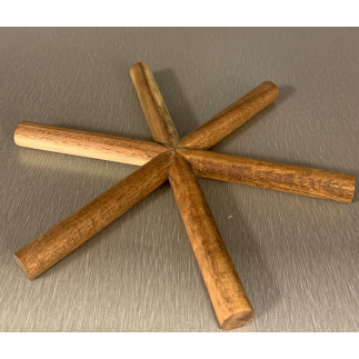 Grytunderlägg Kryss Trä 23x23 cm