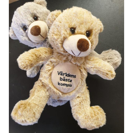 Nalle Världens bästa sötnos Beige 20 cm