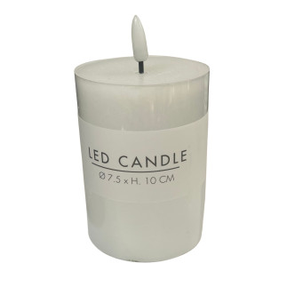 Ljus LED vitt 7,5x10 cm timer