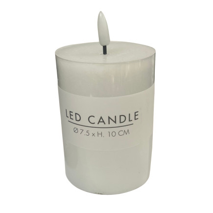 Ljus LED vitt 7,5x10 cm timer