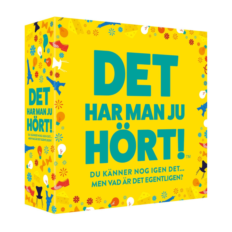 Spel "Det har man ju hört" Sällskapsspel