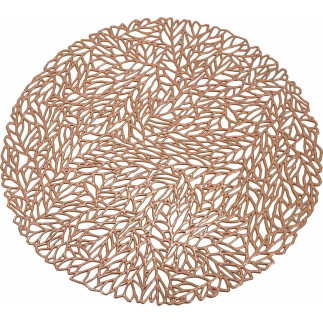 Underlägg Runt Koppar 38 cm