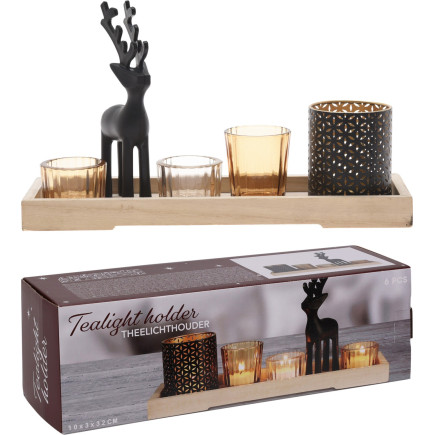 Presentförpackning Ljushållare Jul