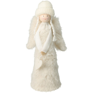 Ängel Flicka Vit/guld