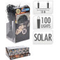 LED-slinga Solceller 10 meter 100 lampor