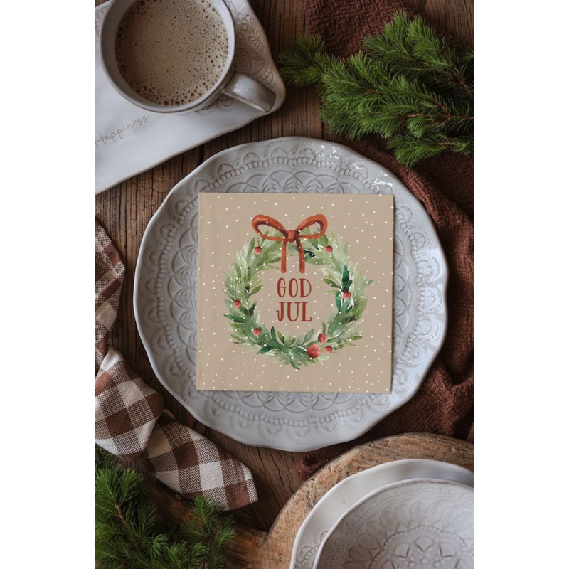 Majas Cottage Servetter God Jul 20-pack Majas Cottage Servetter God Jul 20-pack