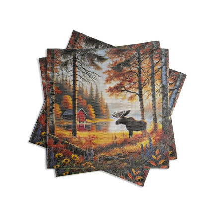 Servetter Älg 20-pack