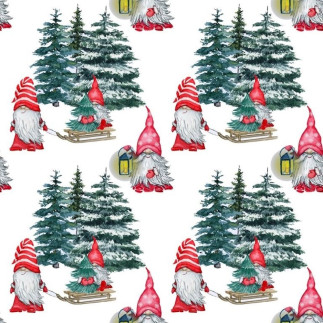 Servetter Tomtevärld 20-pack