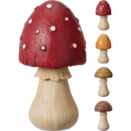 Svamp Brun Dekoration 13 cm