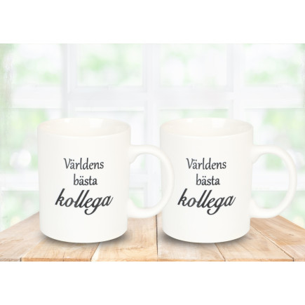 Mugg Världens bästa kollega