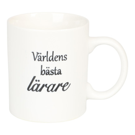 Mugg Världens bästa lärare