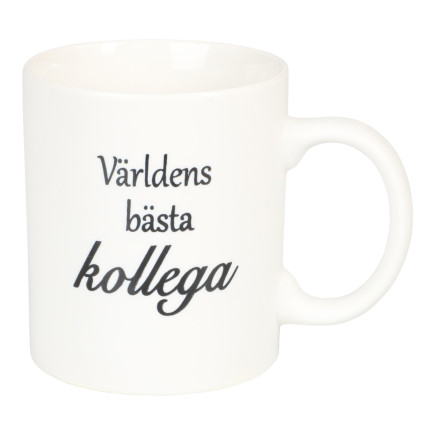 Mugg Världens bästa kollega