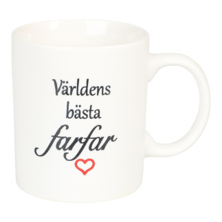 Mugg Världens bästa farfar