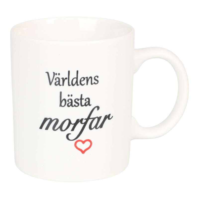 Mugg Världens bästa morfar