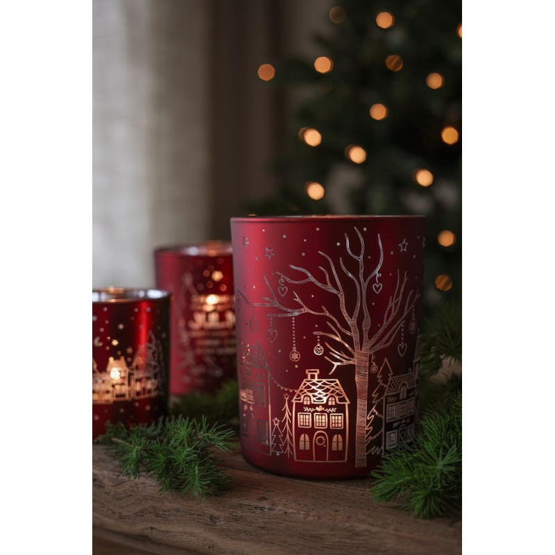 Majas Cottage Lykta Jul Winter Cottage 10x12 cm Majas Cottage Lykta Jul Winter Cottage 10x12 cm