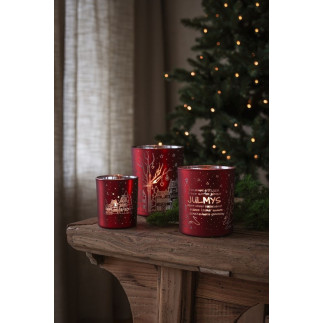 Majas Cottage Lykta Jul Winter Cottage 10x12 cm