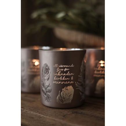 Majas Cottage Lykta Saknaden Kärleken Minnena Beigegrå